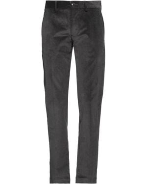 Liu Jo Charcoal Trousers Cotton, Elastane - Grey