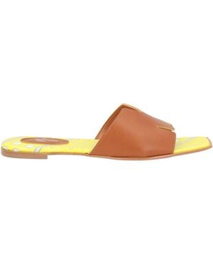 Manila Grace Sandals - Brown