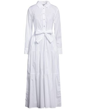 Alpha Studio Midi Dress - White