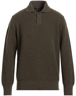 Daniele Fiesoli Lab Military Jumper Merino Wool, Cashmere - Green