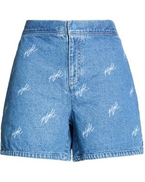 Nike Denim Shorts Cotton - Blue