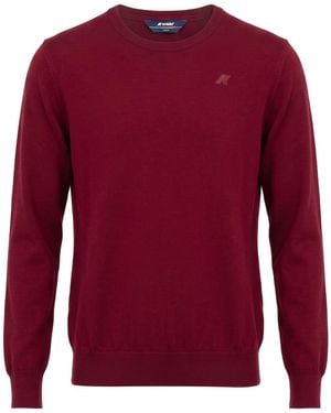 K-Way Pullover - Rot
