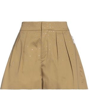 AZ FACTORY Khaki Shorts & Bermuda Shorts Cotton - Natural