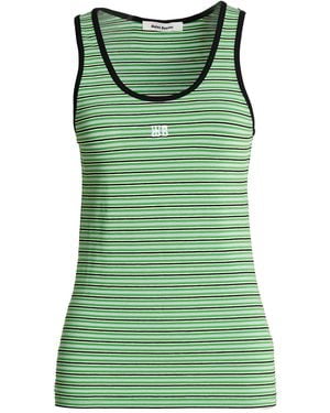 Wales Bonner Tank Top Viscose, Polyester, Elastane - Green