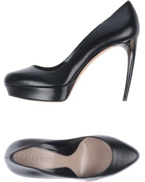 McQueen Court Shoes Calfskin - Black