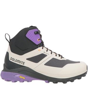 Dolomite Ankle Boots Textile Fibres - White