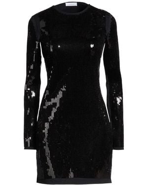 Rabanne Mini Dress Viscose, Elastane - Black