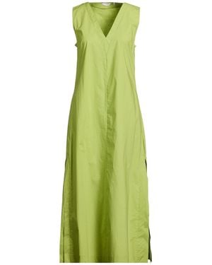 Guglielminotti Midi Dress Cotton, Elastane - Green