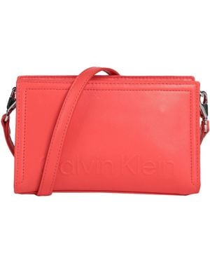 Calvin Klein Umhängetasche - Rot