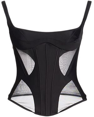 Mugler Top - Nero