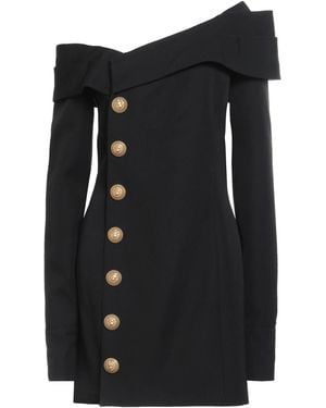 Balmain Mini Dress - Black
