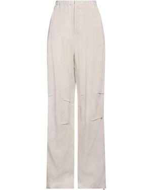 Forte Pants Linen - White