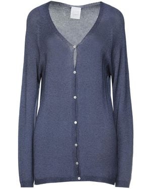 120% Lino Cardigan - Blue