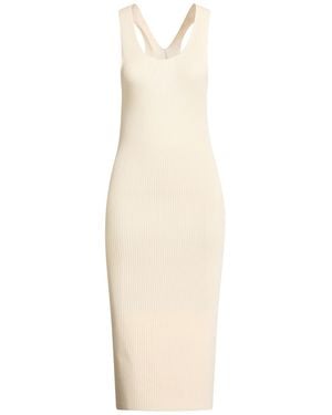 Jijil Midi Dress Viscose, Polyamide - White