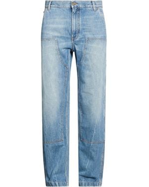 Versace Pantalon En Jean - Bleu