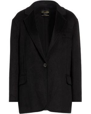 BRERAS Milano Blazer Wool, Polyester - Black