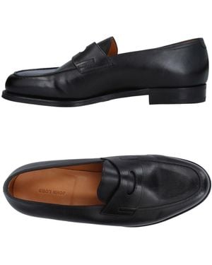 John Lobb Loafers Soft Leather - Black