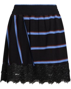 Koche Mini Skirt Cotton - Black