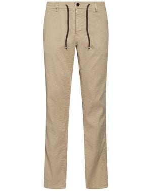 Mason's Pants Linen, Cotton, Elastane - Natural