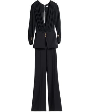 Elisabetta Franchi Jumpsuit Polyester, Elastane - Black
