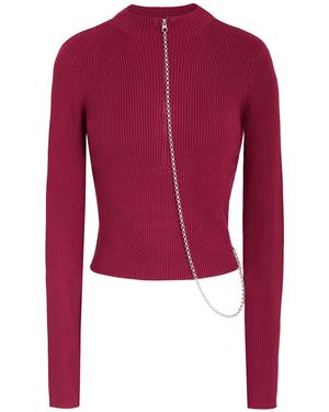8 by YOOX Turtleneck - Red