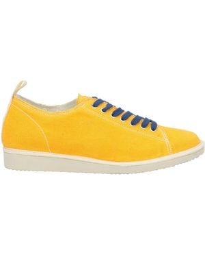 Pànchic Sneakers Textile Fibers, Leather - Yellow
