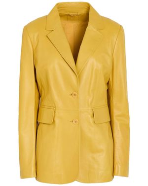 DESA NINETEENSEVENTYTWO Blazer Leather - Yellow