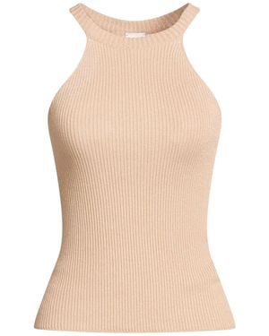 Eleventy Top Cotton, Polyester, Polyamide - Natural