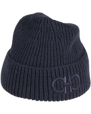 Ferragamo Hat Wool - Blue