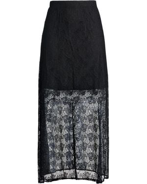 Liviana Conti Maxi Skirt Polyamide, Lyocell, Cotton, Elastane - Black