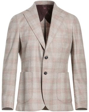 Barba Napoli Blazer Virgin Wool, Cashmere - Gray