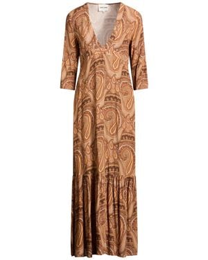 Antik Batik Maxi Dress - Brown