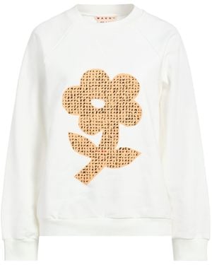 Marni Sweatshirt Cotton - White