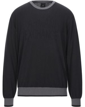 ARMANI EXCHANGE Midnight Sweater Cotton - Blue