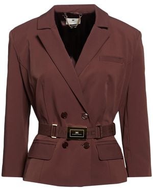 Elisabetta Franchi Blazer - Brown