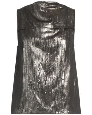 Alysi Top Acetate, Viscose, Metallic Fiber - Gray