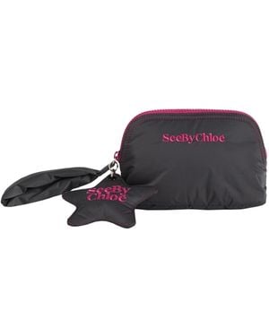 See By Chloé Beauty Case Polyester - Blue