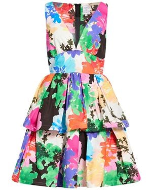 Sara Roka Mini Dress Cotton - White