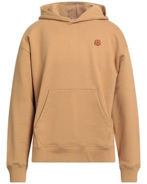KENZO Camel Sweatshirt Cotton, Elastane - Natural