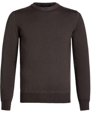 40weft Sweater Merino Wool - Black