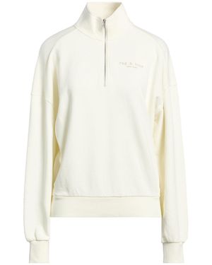 Rag & Bone Sweatshirt Cotton, Elastane - White