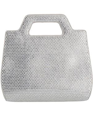 Ferragamo Light Handbag Kidskin - Gray