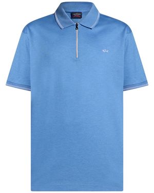 Paul & Shark Polo Shirts - Blue