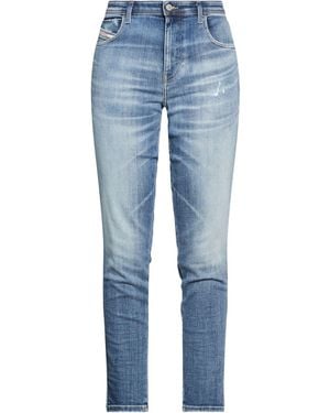 DIESEL Pantalon En Jean - Bleu