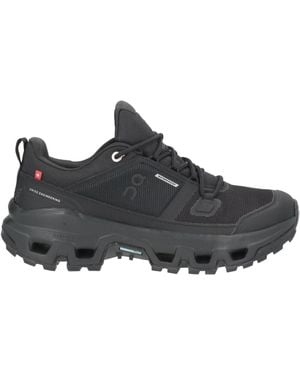 On Shoes Sneakers Textile Fibers - Black
