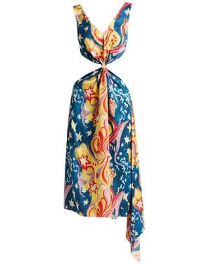 Marni Midi Dress - Blue