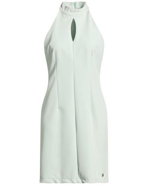 Yes-Zee Urban Chic Mini Dress Polyester, Elastane - Blue