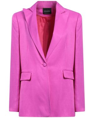 ACTUALEE Blazer Viscose, Linen - Pink
