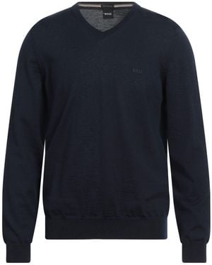 BOSS Pullover - Blau