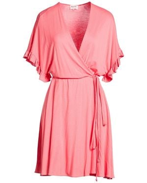 Blugirl Blumarine Mini Dress Viscose, Elastane - Pink